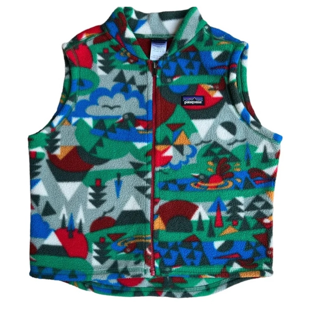 Kids Patagonia Fleece Vest